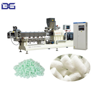 Jinan DG Biodegradable Cornstarch Packing Peanuts Extruder Machine Production Line