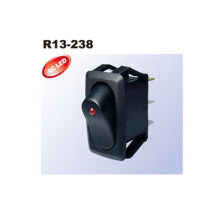 Ki ap dirije Lumineux Waterproof Otomobil Rocker switch