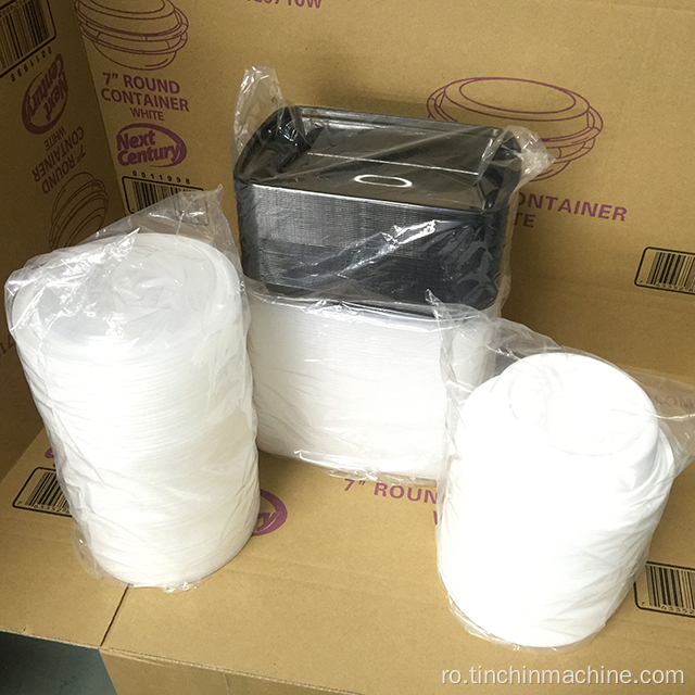 Mașină de ambalare automată din plastic complet