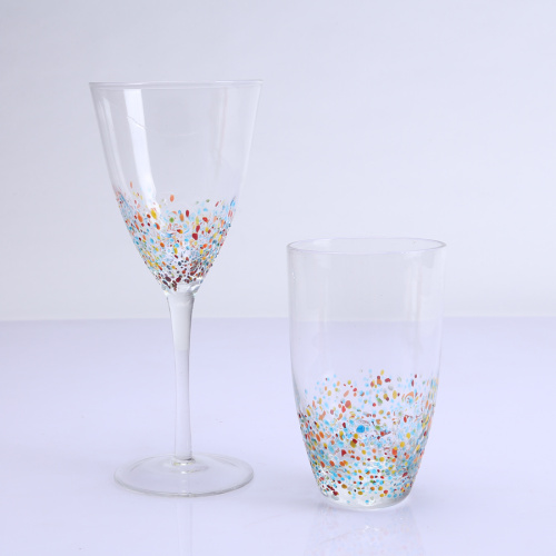 Kleur Bodem Decoratie Drinkglas