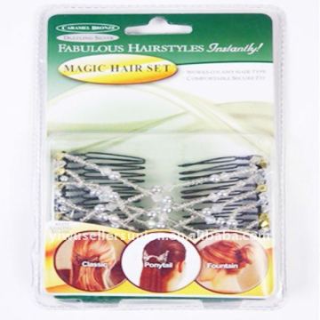 magic hair comb set/fabulous hairstyle instantly