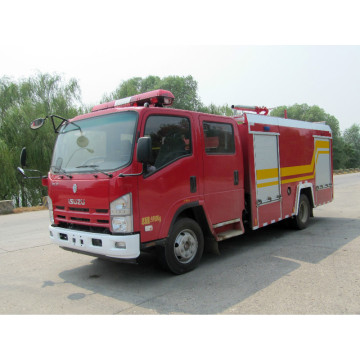 Camion de pompier de poudre sèche de mousse d&#39;ISUZU