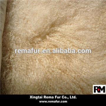 Top Quality Real Tibetan Sheepskin Fur Plates for Cushion and Pillow