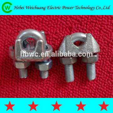 stainless steel cable clamp/steel wire cable clamp