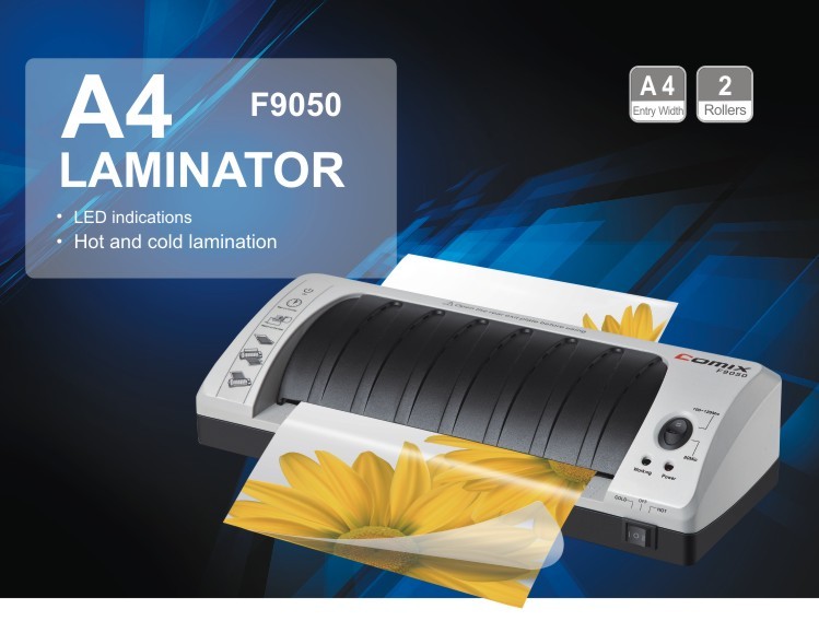 Desktop Hot and cold A4 size laminator