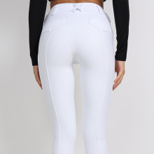 Breeches eachaíochta mná silicone iomlána marcaíocht pants