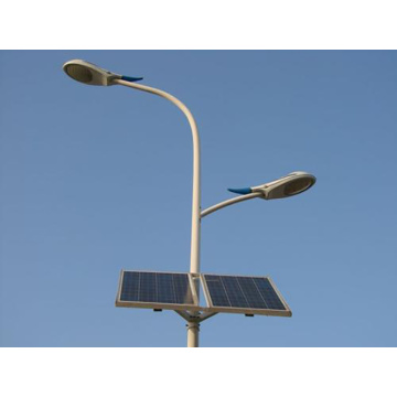 Farola solar de 40W con materia prima