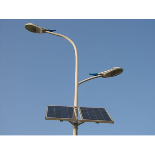 Poste de luz solar de 40W com matéria-prima