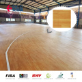 Piso esportivo de basquete em PVC em PVC econômico