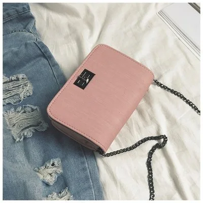 Fashion Cloth Pattern Small Square Bag Ladies One-Shoulder Messenger Bag