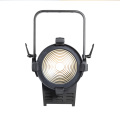 500W COB White Spot Light Stage 2700K-6400K Освещение Controller DMX Следуйте за френельщиком Zoom Lighting Wedding Entertainment