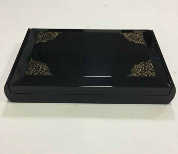 Factory Supply Black Glossy Wooden Storage Gift Box