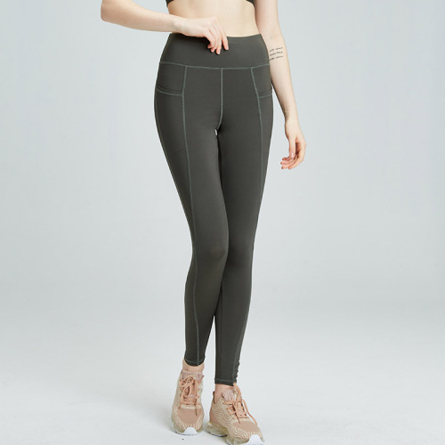 Leggings rosa con collant Stash Pocket