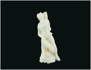 MD15 1*3.5cm Jade White Sculpture 3D Scale Model for N Trai