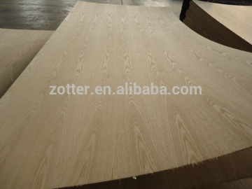 3.2mm fancy plywood ash veneer face hardwood back Q/C C/C