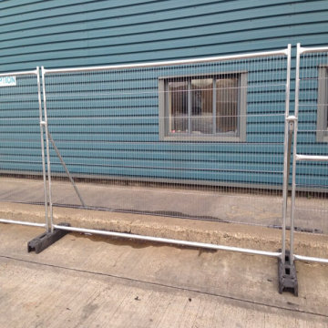 Hot Dipped Road Safety Retractable Galvanized Temporary Fence Designs Panel