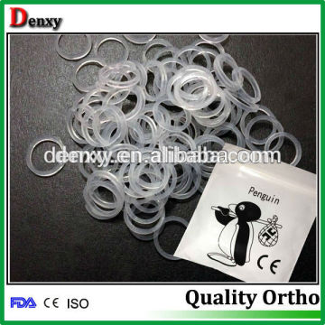 Good performance Denxy Ortho made dental orthodontic elastic rubber band / dental elastic rubber band