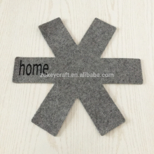 Nonwoven felt pan protector tablematfelt cup mat protector