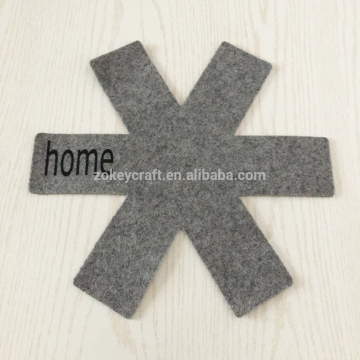 Nonwoven felt pan protector tablematfelt cup mat protector