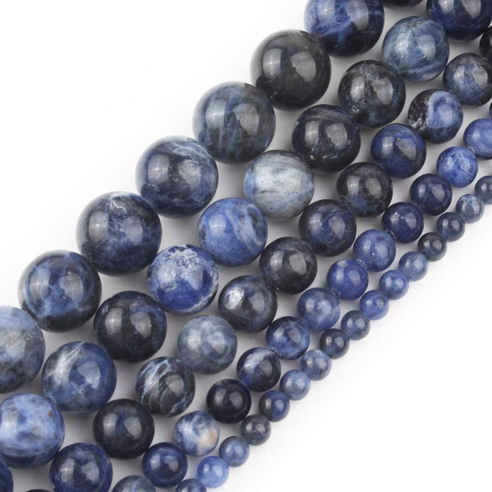 Boules de chakra de sodalite 16 mm pour la décoration de la maison de méditation