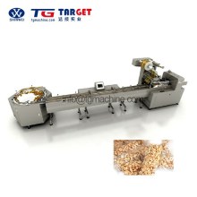 Rotary disc arrangement packing line