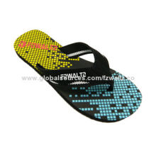 Hot Sell Design Men's Flip-flop, OEM Orders Acceptable