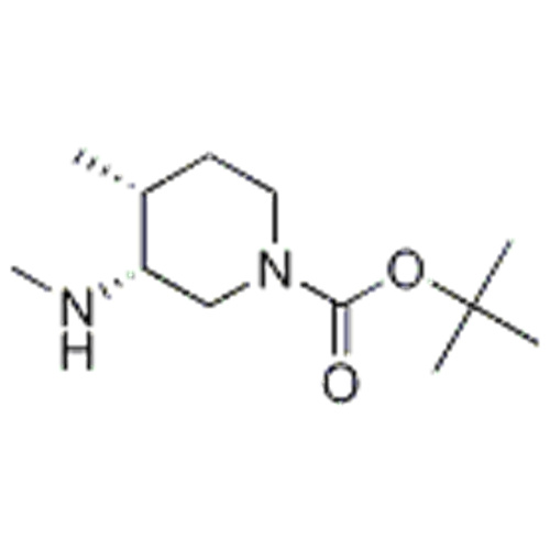 Éster terc-butílico del ácido (3R, 4R) -4-metil-3-metilaMino-piperidina-1-carboxílico CAS 1312762-44-9
