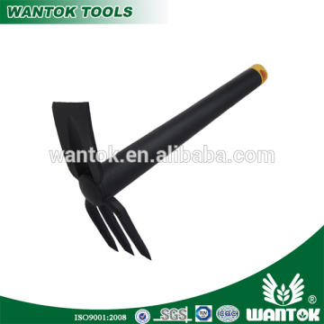 Black plastic fork hoe