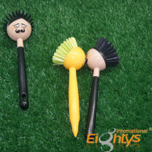 857 Plastic dish brush washing set