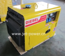 7kw air cooled silent diesel generator, open diesel generators