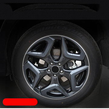 FIT for Subaru XV 2018 Wheel Decoration Decorations Modified Special Hub Film Carbon Fiber Sticker for Subaru Forester 2018