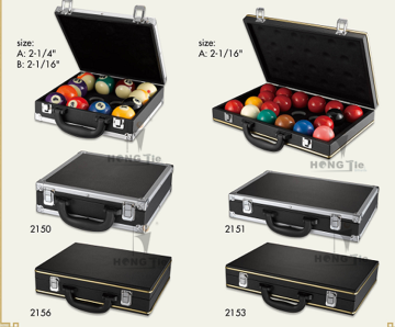 Superior quality Aluminum pool ball case, billiard ball case , 22 ball snooker carry case