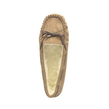 winter fluffy moccasins for womens
