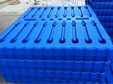 DJK Series Single-sided Flat HDPE Plastic Pallet