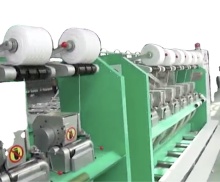 Cotton Yarn Making Machine for Friction Spinning Frame with 6 Spindles