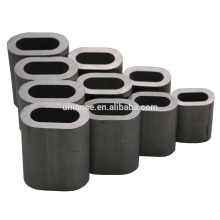 Oval aluminum ferrules for crimp ferrules ;ferrules sleeveDIN3093