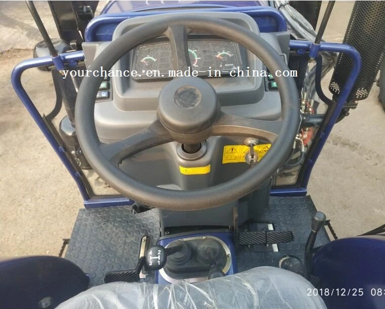 Russia Hot Sale Dq504 50HP 4WD Turf Tyre Garden Tractor Small Farm Tractor by Factory Wholesale