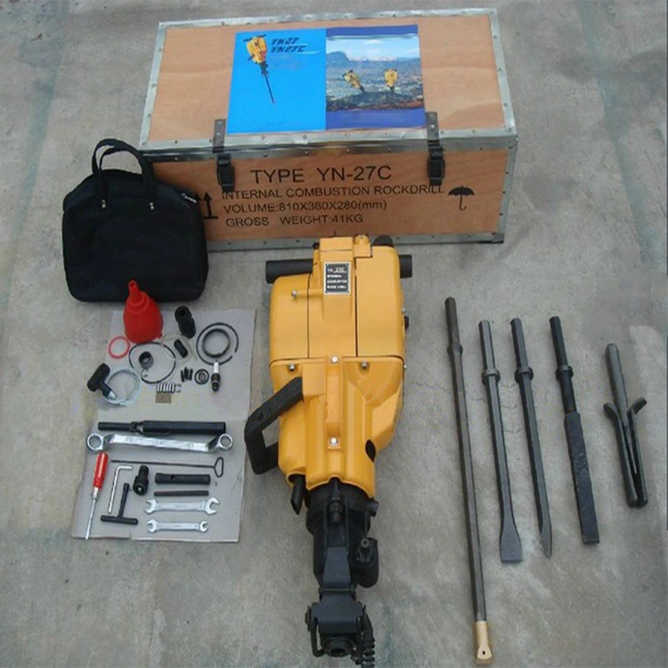 Portable Digging Internal Combustion Gasoline Rock Drill