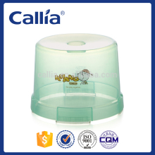 Transparent plastic stacking stools plastic step stool