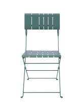 Outdoor Metal Folding Slatted Chair