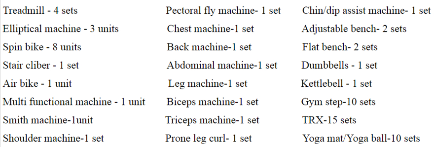 GYM EQUIPMENT WHOLESALER