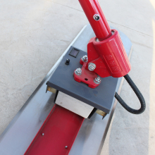 Telescopic Handle Concrete Bull Float with Vibrator