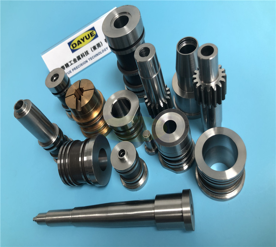 PET preform mold Components Thread core pin machining