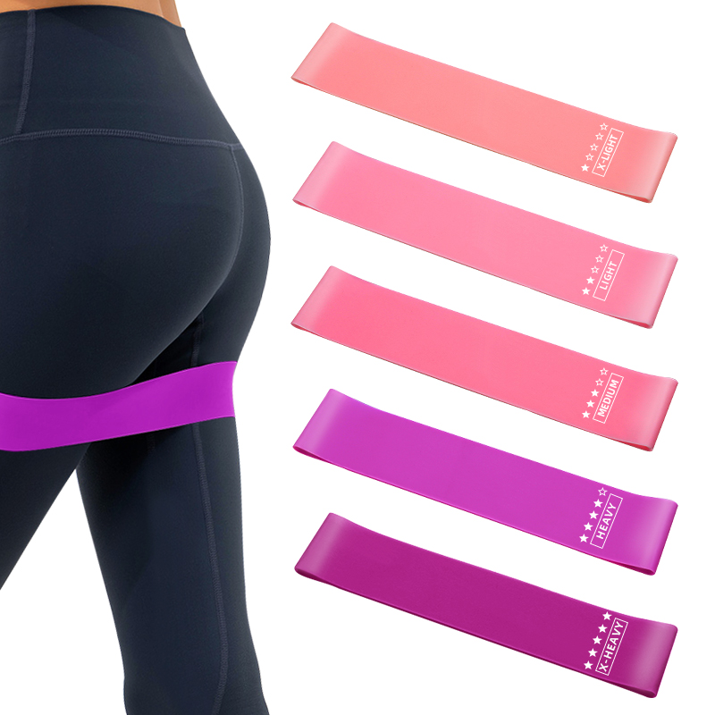 Omenala Latex Stretch Resistance Loop Bands Set