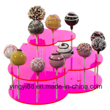 Best Selling Acrylic Heart Cake Pop Stand