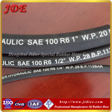 JDE---Fibre Braided Hydraulic Hose-SAE R6