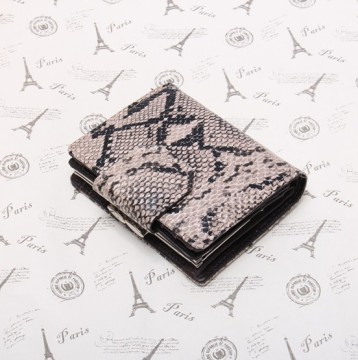 2014 New Arrival Snake Skin Wallet for Women