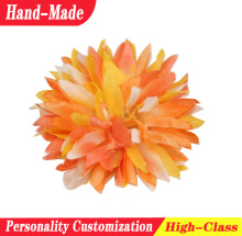 Colorful soft cloth shoes flower making