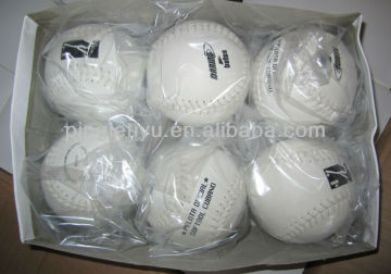 PU/PVC/cow leather softball & professional training softball