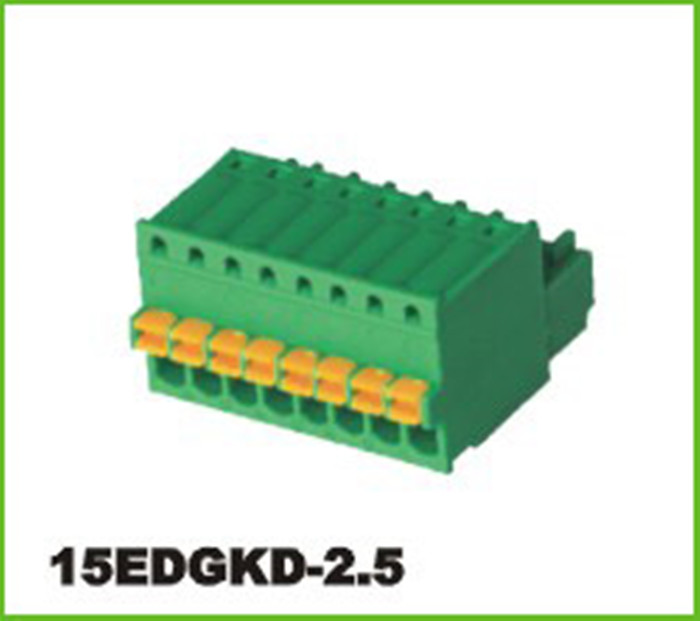 2.5mm Blok Terminal Pitch Pluggable